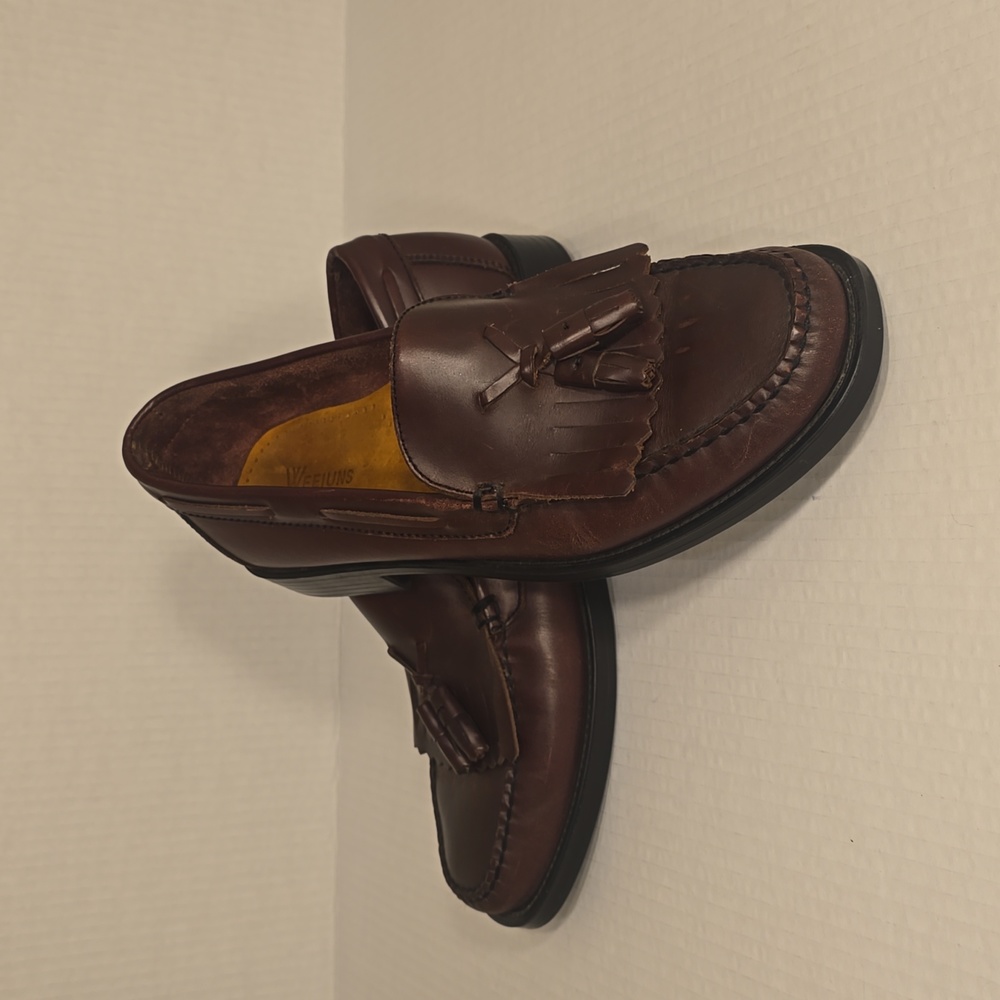 Womens Weejuns Bass Marietta II Brown Leather Loafers - Size: 10N
